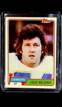 1981 Topps #23 Louie Kelcher San Diego Chargers Football Card - £1.99 GBP