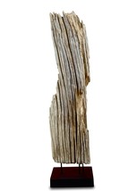 Driftwood Sculpture 100cm Solid Wood Antique Stele Decorative Statue - $131.85