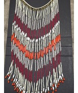 Necklace;Beaded tribal.C.1990-2015 - $20.00
