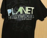 Planet Hollywood Las Vegas T Shirt Black Large DW1 - £6.37 GBP
