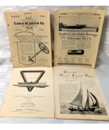 1920&#39;S MOTOR BOATING CRUISER BOAT BOOK PAGES GOODRICH RUBBER MARINE ANTI... - $31.53 CAD