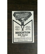 Vintage 1909 Brighton Silk Garter for Men Original Ad 721 - £5.24 GBP