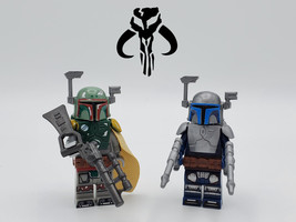 Star Wars Boba and Jango Fett Mandalorians 2 Minifigures Set - $9.99