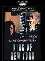King of New York (DVD, 2000, Sensormatic) Christopher Walken - £5.61 GBP