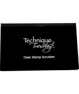 Technique Tuesday Clear Stamp Scrubber 4.25&quot; x 7.5&quot; Easily Clean Your St... - £17.55 GBP