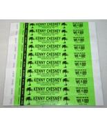 10 KENNY CHESNEY 2022 Here And Now Concert Tour Nashville TN SANDBAR Wri... - €12,78 EUR