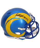 Kyren Williams Autographed Los Angeles Rams Mini Speed Helmet Beckett - €90,01 EUR
