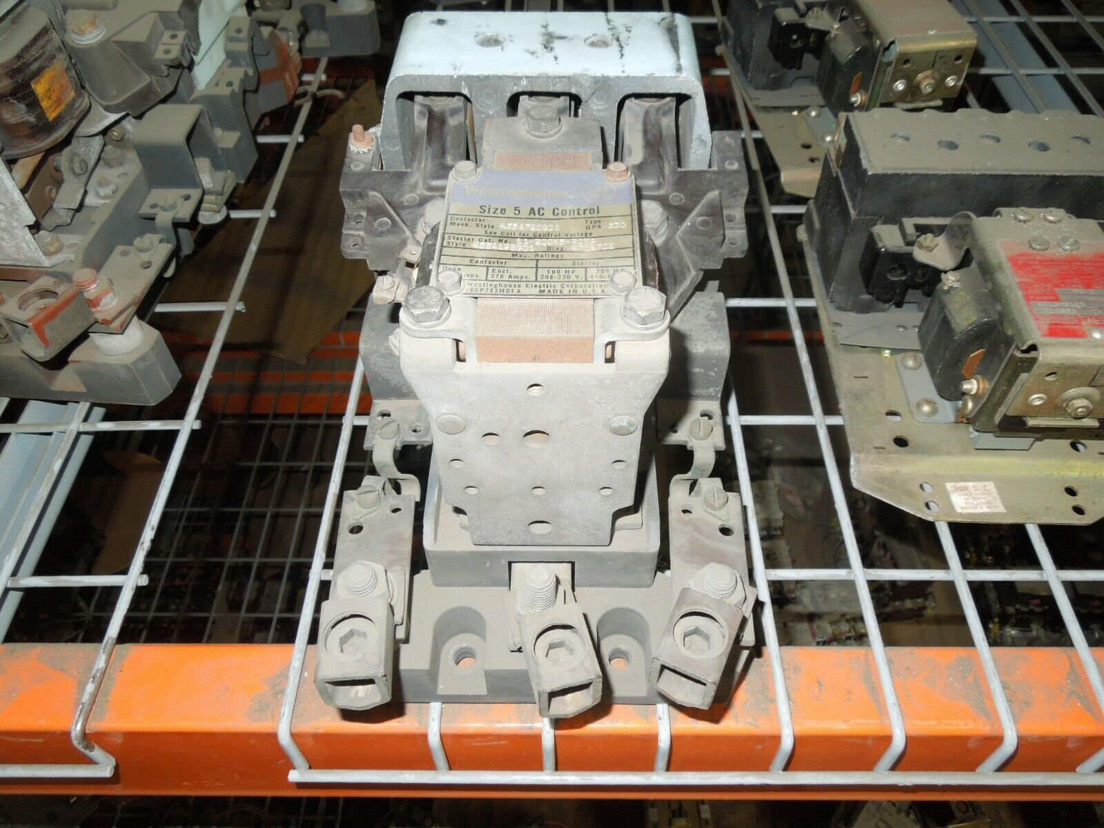Westinghouse 455A720G01 Contactor NEMA Size 5 300A 110-120V Coil Used - $1,200.00