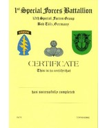 1st SPECIAL FORCES BATTALION, 10th SPECIAL FORCES GROUP, BAD TOLZ, GERMA... - €12,88 EUR 1st SPECIAL FORCES BATTALION, 10th SPECIAL FORCES GROUP, BAD TOLZ, GERMA... - €12,88 EUR