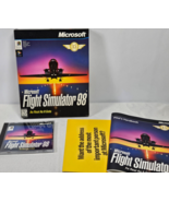 Big Box PC Microsoft Flight Simulator 98 (PC, 1997) Complete in Box with... - $273.78 MXN