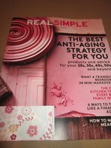 Real Simple March 2015 Magazine Life Made Easier Best Anti-Aging Strategy for Yo - £7.95 GBP