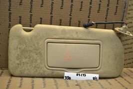 03-07 Cadillac CTS Right Side Sun Visor Module 230-8f1 - $24.49