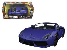 Lamborghini Gallardo LP 560-4 Matt Purple 1/24 Diecast Car Motormax - £29.86 GBP