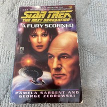 Star Trek A Fury Scorned Science Fiction Paperback Book by Pamela Sargent 1996 - £9.53 GBP