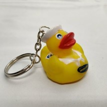Vintage 1.5&quot; Invacare Sailor Duck Branded Keychain Trinket - £21.81 GBP