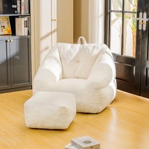 Bean Bag Chair with Memory Foam Filling - £124.51 GBP