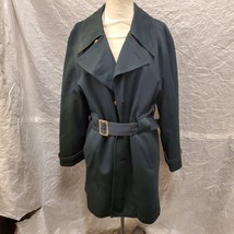 Vintage Harbor Master Women&#39;s 100% Wool Green Coat, Size 40 Reg - £55.38 GBP