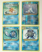 Pokemon 4 Card Lot 2016 Basic &amp; Stage 1(23,24,28,33/108) Seel Poliwhirl ... - £3.91 GBP