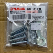 YAMAHA RS100 DT100 RD60 RD125 PW80 MJ2 REAR SPROCKET BOLTS + NUTS + WASHER - $13.46