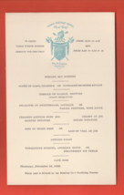 DECEMBER 14, 1899 Luncheon Menu from Park Avenue Hotel in New York City - £12.15 GBP
