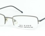 Neu Jai Kudo TS1430 T60 Grau Brille Titan Rahmen 49-19-145mm - $76.33