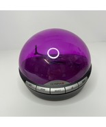 Olympia Infoglobe Digital Caller ID Clock Purple OL-3000.2 No Power Cord - $37.73