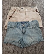 Old Navy Girls Shorts Size 8 Jean and Tan  - $13.67 CAD