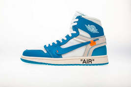 Jordan 1 Retro High Off-White University Blue  AQ0818-148 - £444.44 GBP