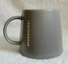 Starbucks Gray Coffee Cup Mug 2013 16 Ounce Grey - £10.18 GBP