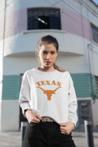 Texas Longhorn Sweatshirt Holiday Gift Texas Sweatshirt - £17.17 GBP