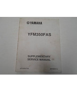1990 Yamaha YFM350X Service Réparation Atelier Manuel Usine OEM Livre 90... - $28.51 CAD