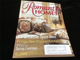 Romantic Homes Magazine April 2004 Vintage New England Kitchen, 15 Space Ideas - £9.43 GBP