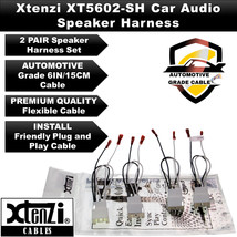 Xtenzi 2 Pair Car Audio Speaker Harness Set for Select Ford and Mazda Ve... - $9.99