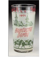 1971 - 97th Kentucky Derby Glass in MINT Condition - CANONERO II - $50.00