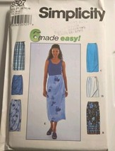 Simplicity Pattern 8527 Misses Wrap Skirts 6 Styles Sizes 12 14 16 NEW UNCUT - £10.19 GBP