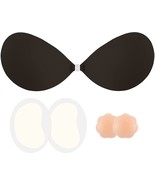 Adhesive Invisible Bra Strapless Push Up Bra Backless Silicone (Size:C,B... - £12.93 GBP