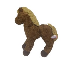 Douglas The Cuddle Toy Brown Standing Horse Plush Stuffed Animal Toy 10”... - £8.30 GBP