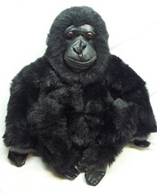 Vintage Kids of America NICE BLACK GORILLA 12&quot; Plush Stuffed Animal Toy ... - $19.80