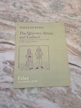 Faber recorder sheet music Byrd Queenes Alman Galliard - $110.77 MXN