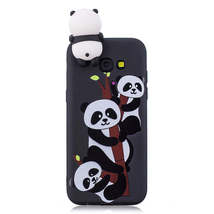 Anymob Samsung Case Blue Panda Soft Silicone 3D Unicorn Panda Phone Cover  - £21.50 GBP