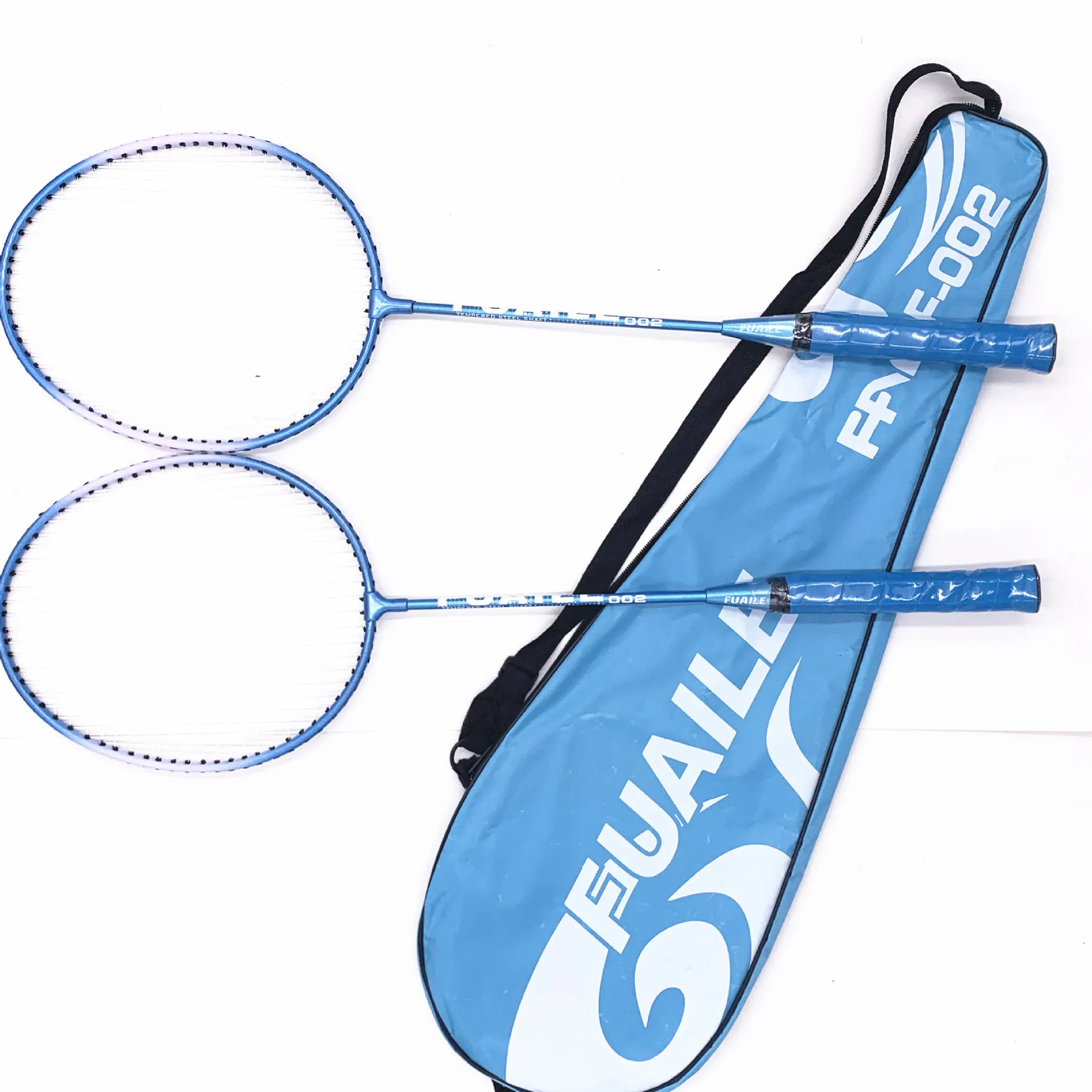 Sporting 2pcs Badminton Rackets And Carrying Bag Set Badminton Racquet Set Indoo - £33.61 GBP