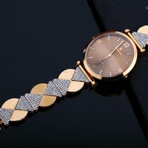 Brand New Designer Exclusive 18K 75% Rose Gold Mens Man wrist Watch CZ S... - $5,855.85
