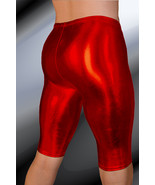 ThunderBox Nylon Spandex Chrome Red Jammer Shorts S, M, L, XL - $659.68 MXN