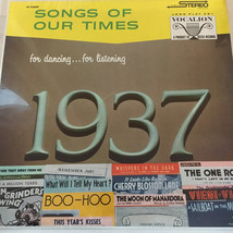 Songs Of Our Times - Song Hits Of 1937 [Vinyl] - £7.93 GBP