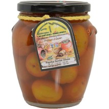 Gordal Olives with Paprika - 6 x 11.5 oz jar - £50.17 GBP