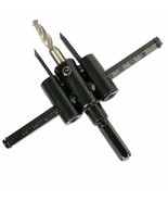 Circular Cutting Tool, Cuts Perfect Holes Circles Many Applications 1/4&quot;... - $166.86 MXN