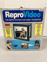 ReproVideo RV-50 reproduction video transfer system Camcorder VHS - $24.95