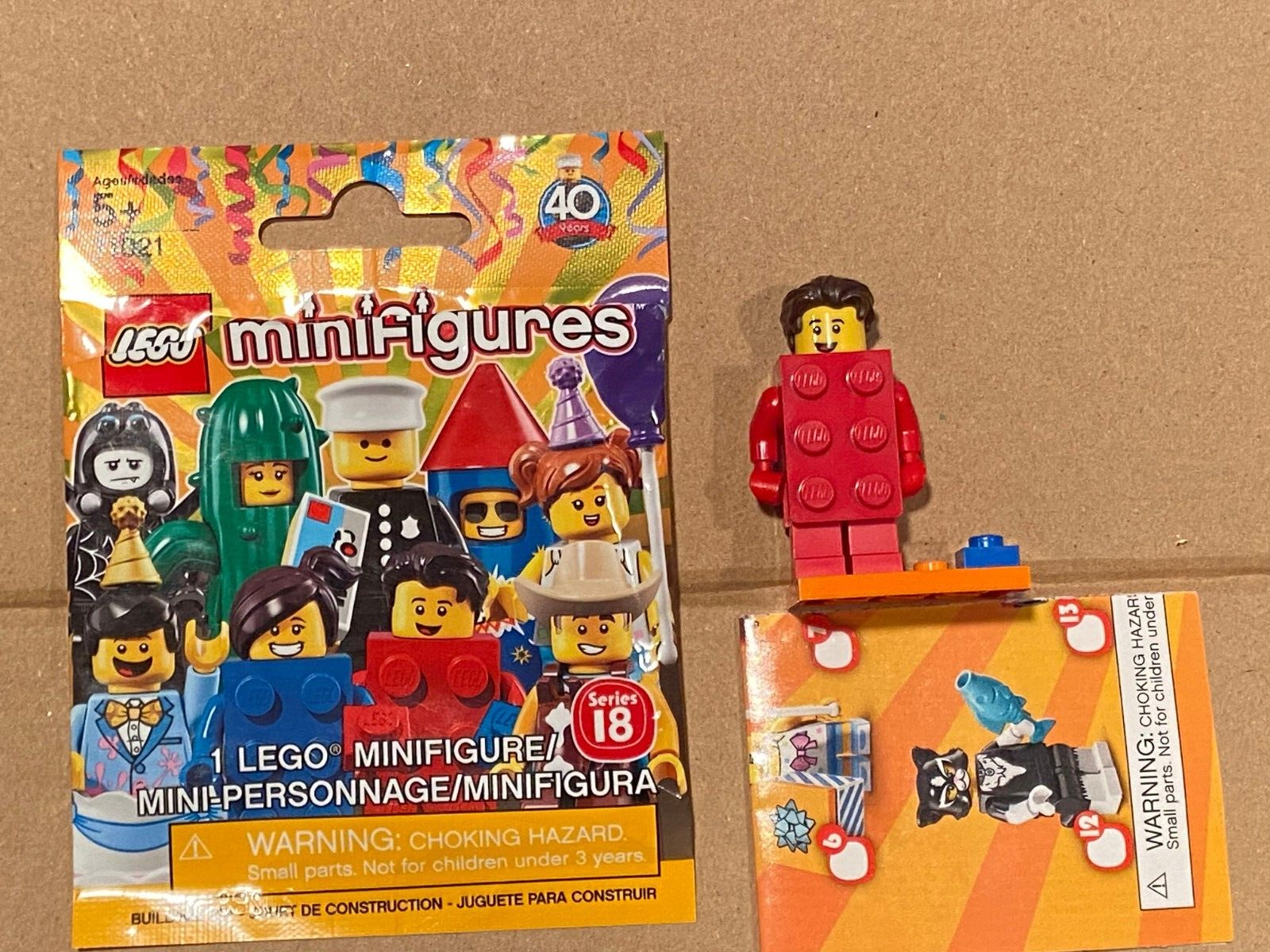 Lego Minifigure Series 18 Brick Suit Guy *Opened/New* DTC - $12.99