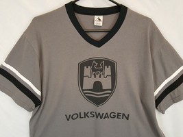 Vtg Volkswagen Wolfsburg Edition VW Ringer t shirt Sz XL Golf Jetta Van Rabbit - £26.01 GBP