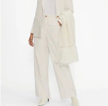 Ted Baker London Benitot Straight Wide Leg Corduroy Trouser White Ted 5,... - $66.32
